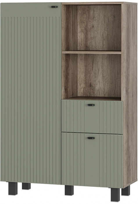 Шкаф Олива ШК-16, Дуб каньон, МФ12