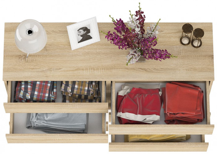 Мори Комод МК1380.6, дуб сонома