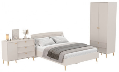 Афина Спальня 04-1600, кашемир серый