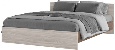 КР 558 Бася ЛДСП кровать 1600 шимо темный/шимо светлый