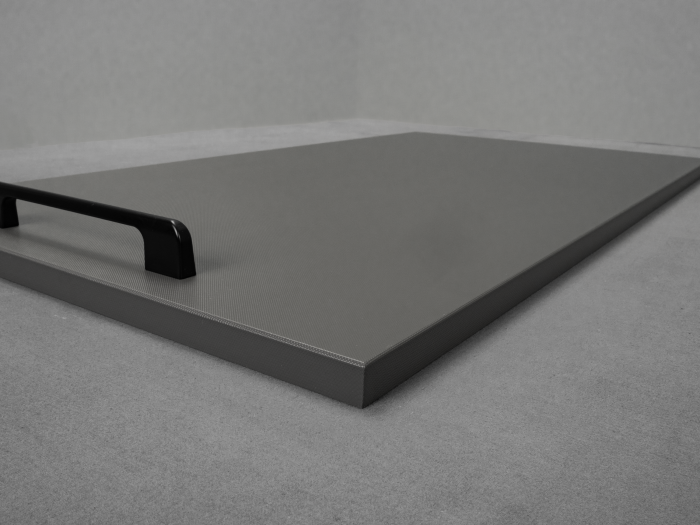 Тумба ТВ Парус-10 дуб крафт золотой/карбон вулкан