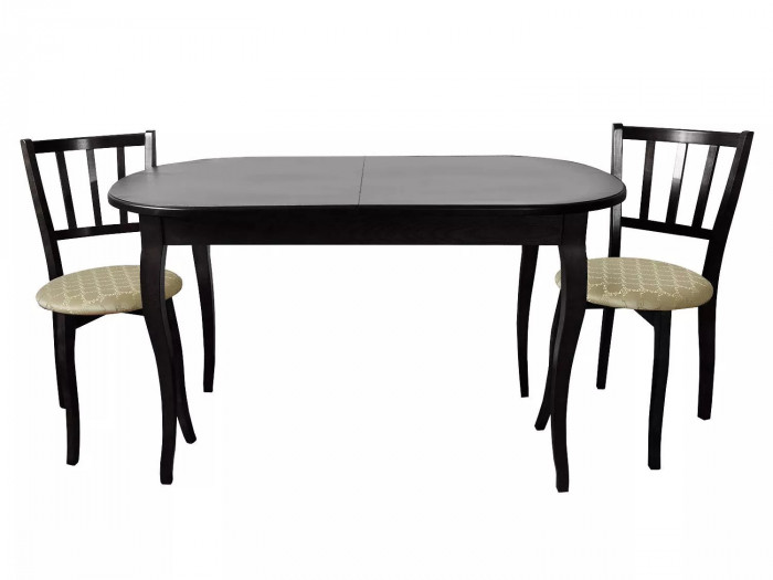 Обеденная группа СО-13/С-32 черный/бежевый