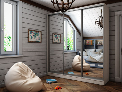 Шкаф-купе Тринити 8 NEW 2000 (Сандал светлый)