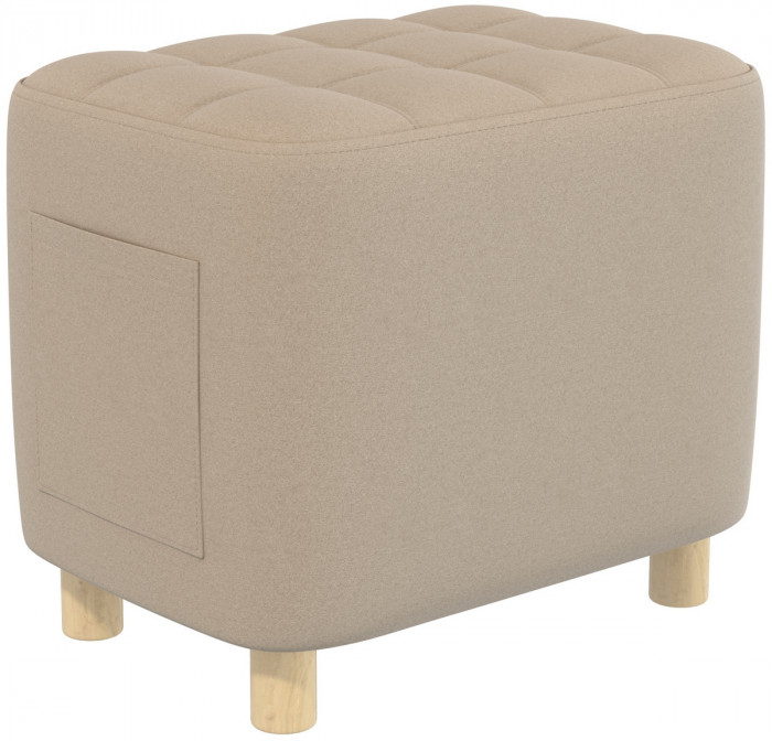 Банкетка 6-5127ТКВбеж Вики, ткань бежевая