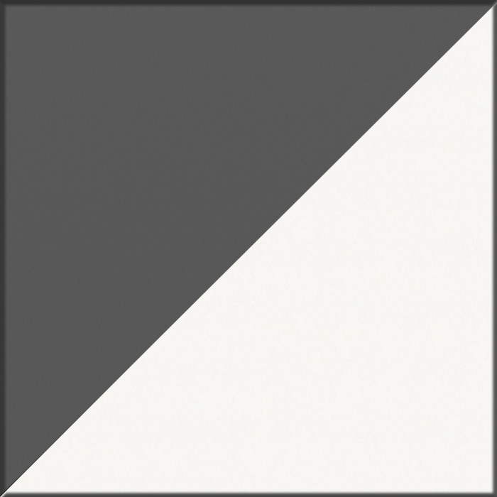 Ксения Кровать с ящиками 0900 + прикроватный блок, графит/белый