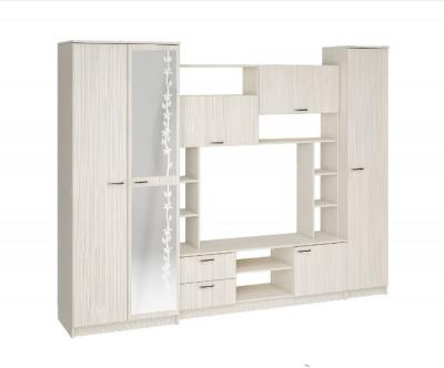 гостиная Марта-11 сосна карелия/сосна карелия