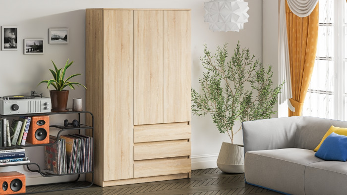 Мори Шкаф МШ1200.1, дуб сонома