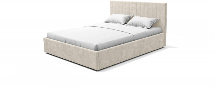 Кровать с подъемным механизмом Хлоя 1,6м, Миндаль