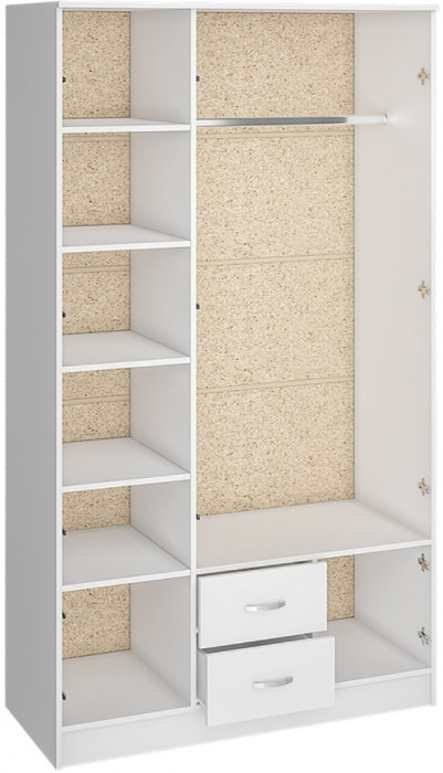 Шкаф трехстворчатый Ронда ШК-3, белый