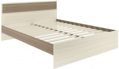 NEXT 72 Кровать двуспальная 1400 Ясень Шимо темный / Ясень Шимо светлый