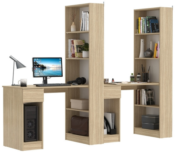 Лайт Шкаф комбинированный 10.01 + 10.01, цвет плэйн, ШхГхВ 230,6х58,2х179 см., универсальная сборка(обязательно крепление к стене)