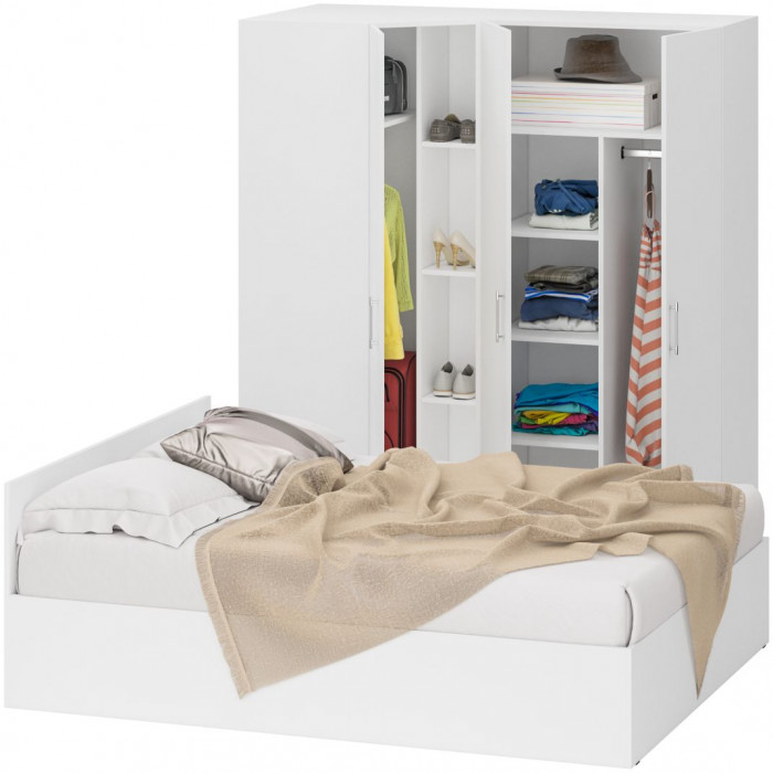 Спальня Стандарт 2-1600, белый