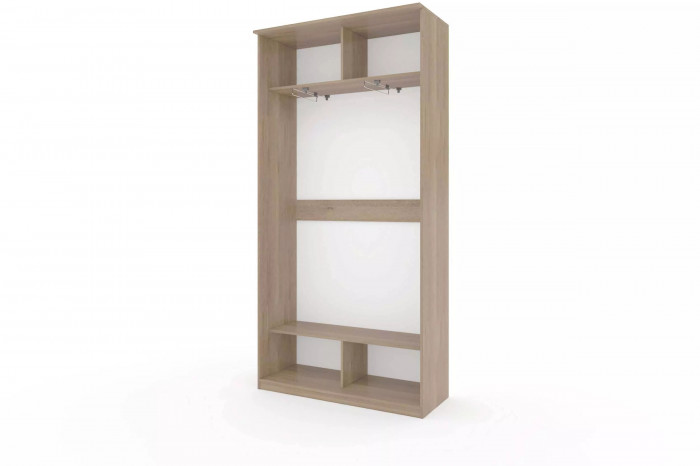 Шкаф купе Модерн 1190х450 2-х дверный фотопечать №3 ясень