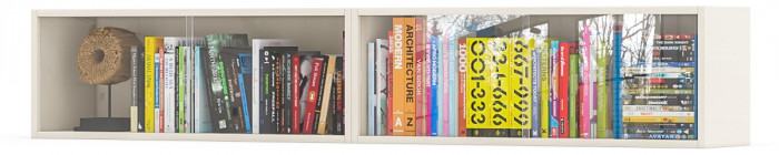 Две полки книжных С-МД-КН01, дуб