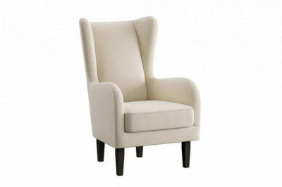 Кресло Шеффилд Модель 020 / Велюр Ультра ивори