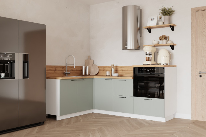 КГ Угловой 1500*2100 (без пм) Эмаль, Олива  Арника РМ в.3