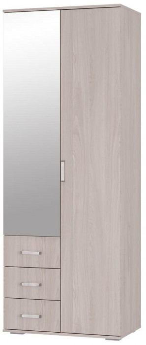 Шкаф 2-х дверный Белла, ясень белый