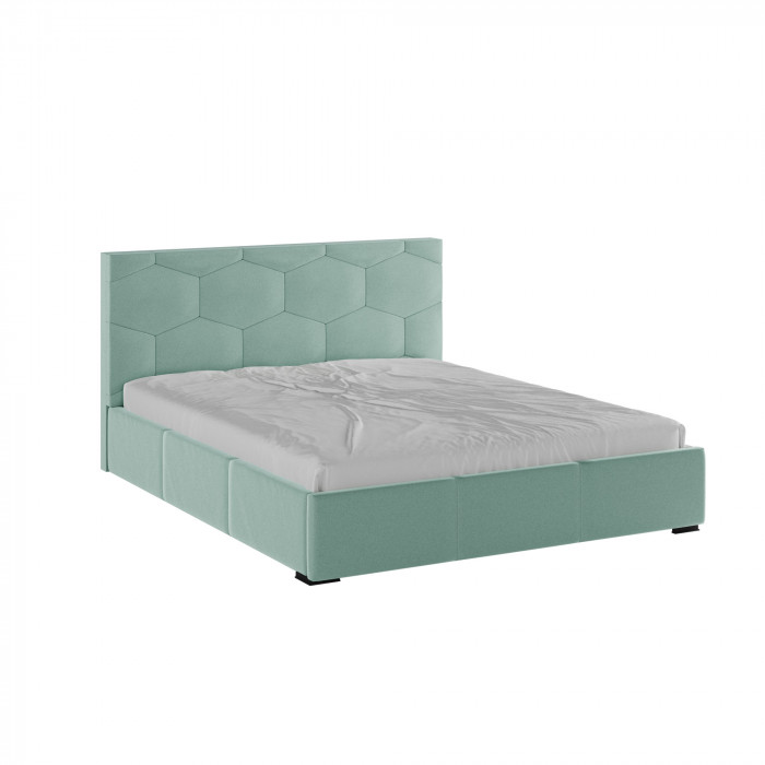 Манука Кровать интерьерная 160 мятный, ПМ