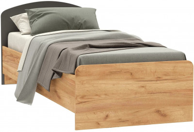 Мартина Кровать 80х200 (Крафт / Графит)