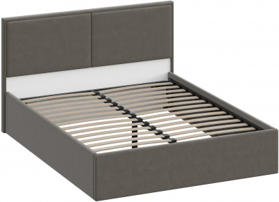 Кровать 140 с ортопед. основанием КР-430-М-14, Микровелюр Zeekr-55