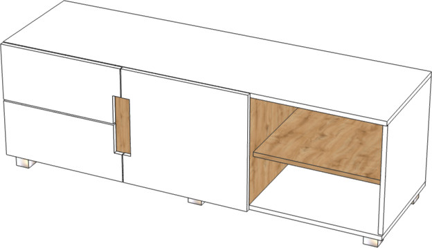 Тумба под ТВ для гостиной 