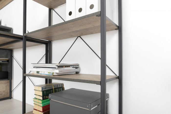 Трувор Гостиная 014, дуб гранж песочный/интра