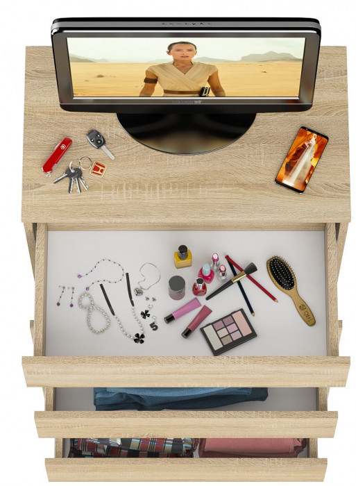 Мори Комод МК700.5, дуб сонома