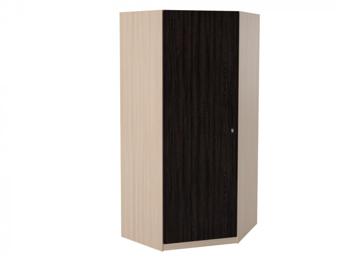Шкаф угловой Дуб молочный/Венге