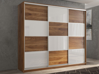 Шкаф-купе Кааппи 14 Кастелло Бренди 210х60х230 см