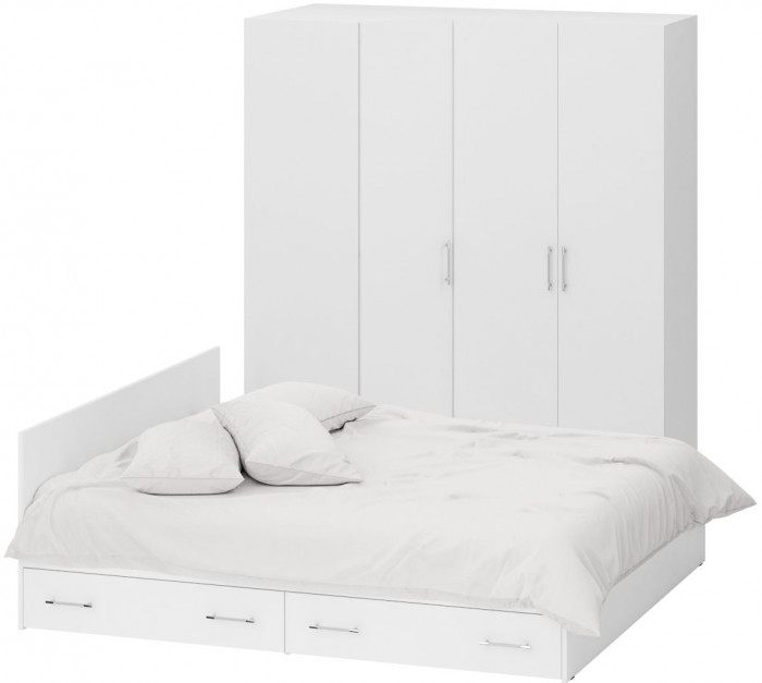 Спальня Стандарт 2-1800Я, белый