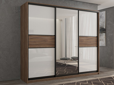 Шкаф-купе Кааппи 10 Орех Тьеполло 180х60х230 см