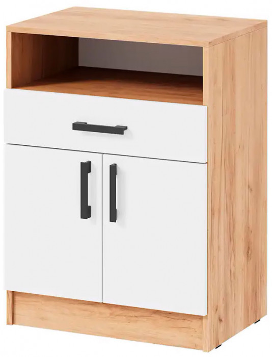 мс для прихожей Вега ТБ-1 дуб крафт золотой/белый