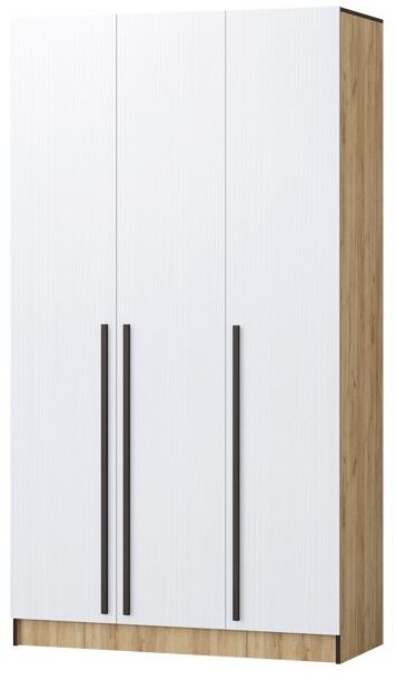 Шкаф Бастион ЛДСП 1200 (Крафт золотой / Белый древесный)