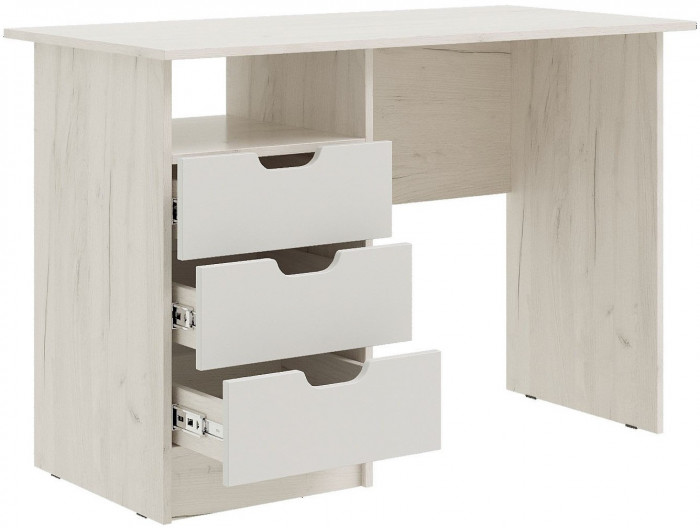 Модульная детская Юниор-4, композиция 1 (Шарли бриз, Крафт белый)