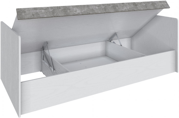 Набор мебели для подростковой "Мадрид", Белый/Ателье светлое
