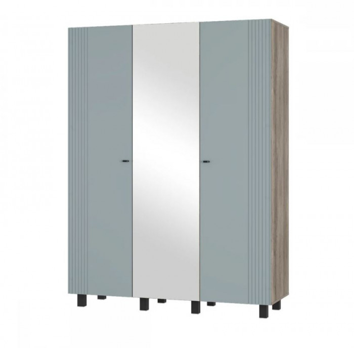 "Олива" ШК-08 Шкаф 3-х створчатый Дуб каньон/МФ11