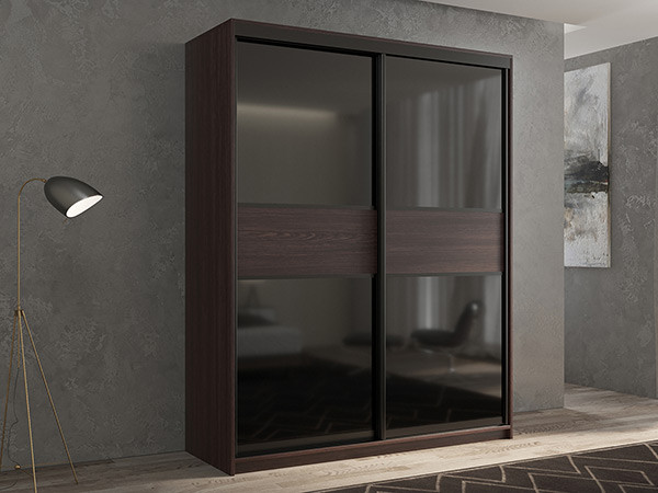 Шкаф-купе Кааппи 12 Венге 120х45х230 см