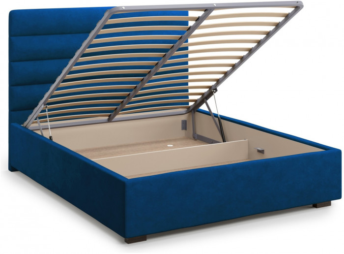 Кровать Karezza 140 с подъемным механизмом, Velutto 26