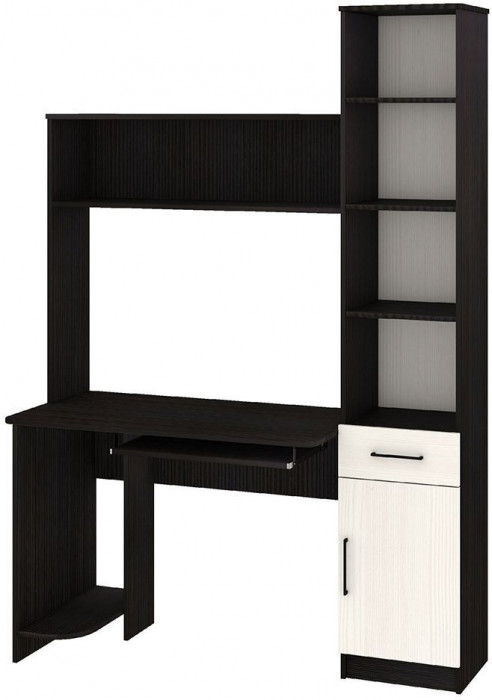 Интел-2 стол компьютерный Бодега Темный / Светлый