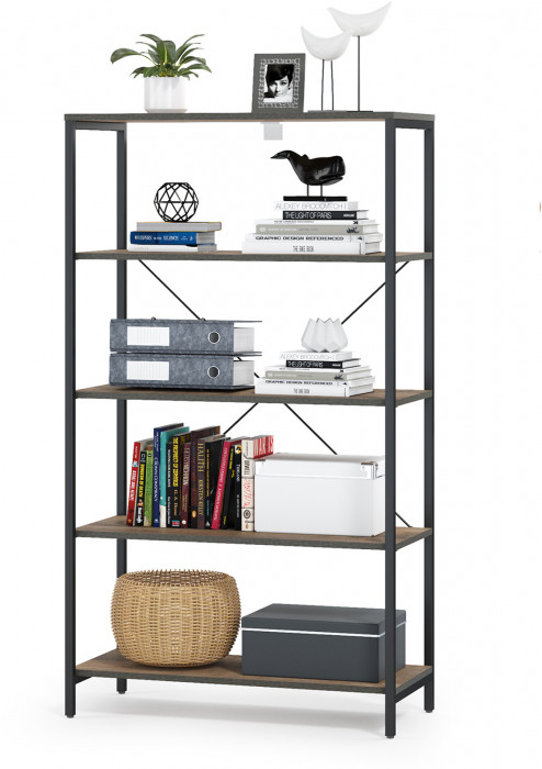 Трувор 13.151.01 Стеллаж, дуб гранж песочный/интра