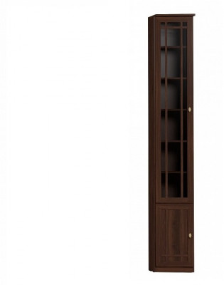 Шкаф книжный Sherlock 34 левый, орех