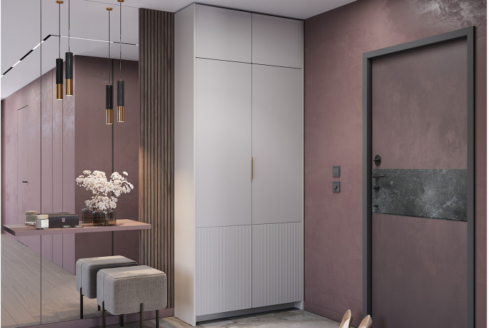 Шкаф 2-х створчатый "Пандора" ШК-04 Кашемир/МФ03 с антресолью