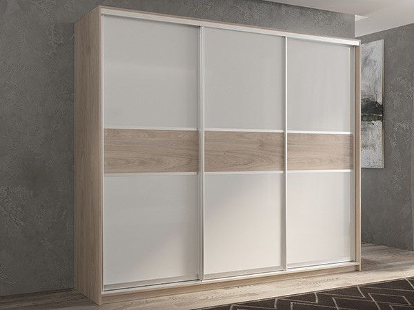 Шкаф-купе Кааппи 11 Кастелло Серый 180х60х230 см