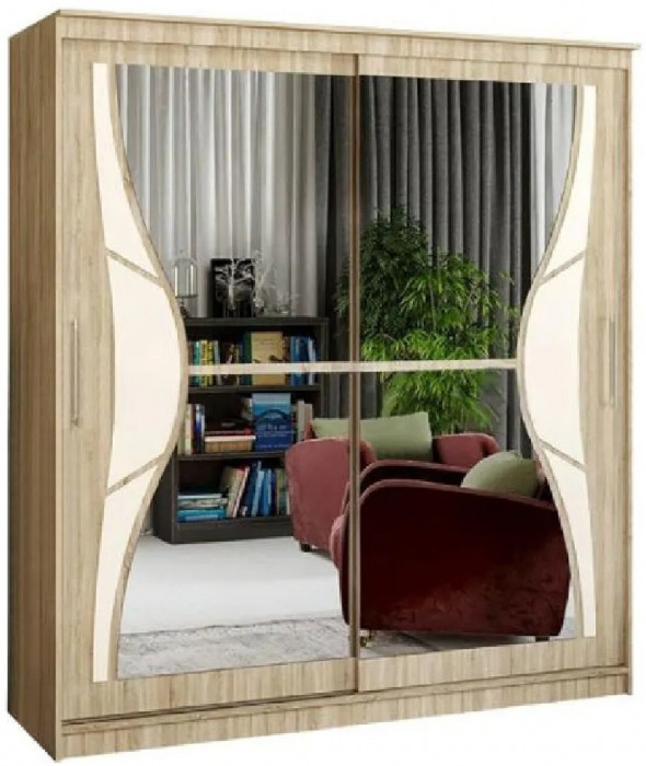 Шкаф-купе Элегант 1 1700 (Дуб Сонома)