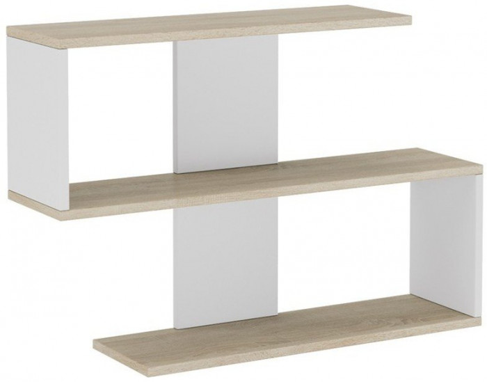 Diamond Полка настенная Тип 1 (Дуб Сонома/Белый)