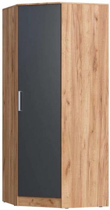 С/Г Мартина Шкаф угловой для одежды (Крафт / Графит)