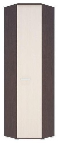 Домино А Шкаф угловой (Венге / дуб молочный)
