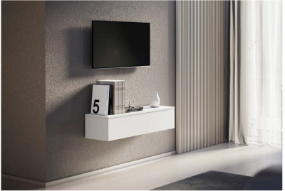 Челси Тумба подвесная (Белый глянец, Белый)