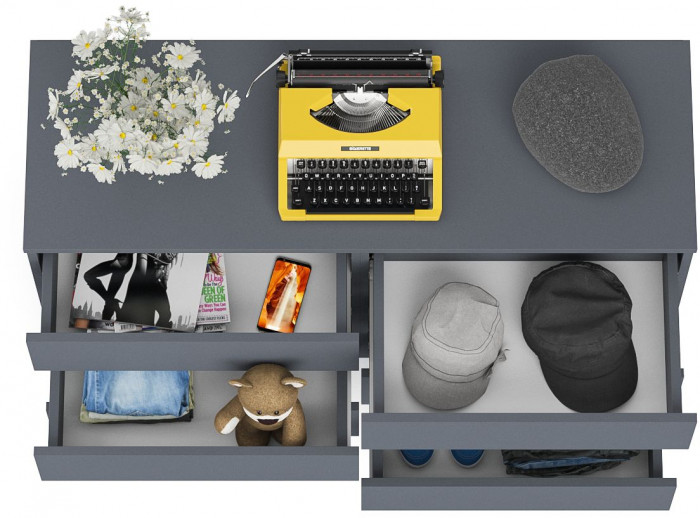 Мори Комод МК1200.6, графит