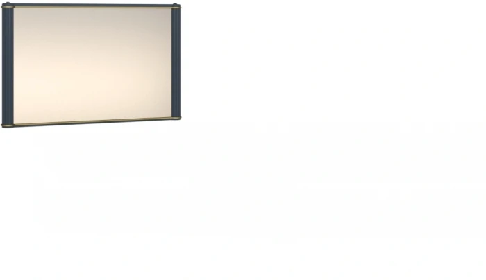 Зеркало навесное "Тиволи" - Серый антрацит (лак)